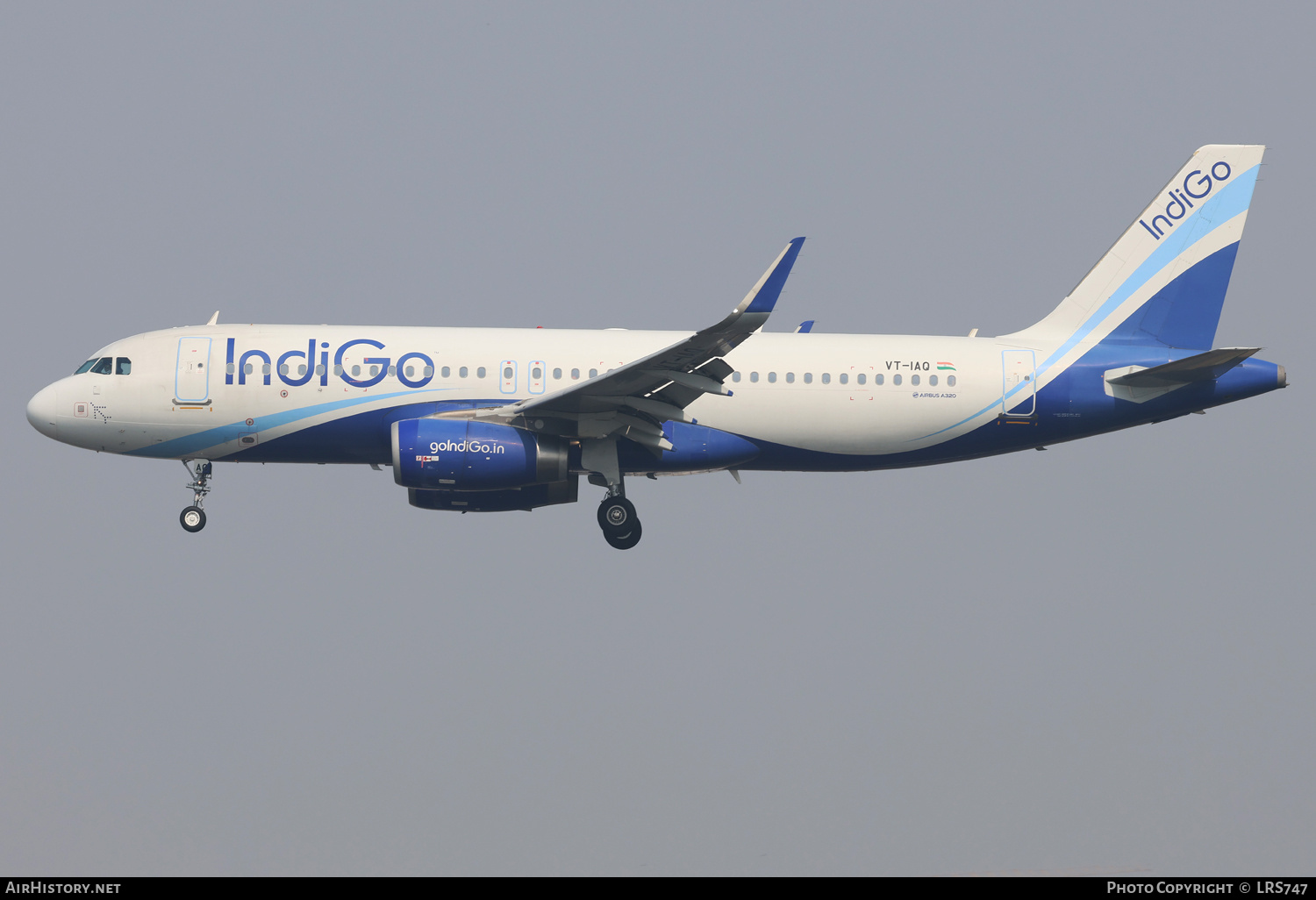 Aircraft Photo of VT-IAQ | Airbus A320-232 | IndiGo | AirHistory.net #755955