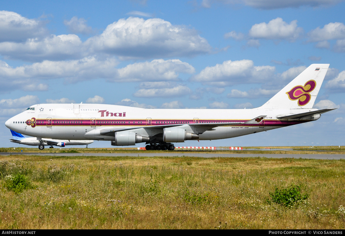 Aircraft Photo of HS-TGM | Boeing 747-4D7 | Thai Airways International | AirHistory.net #755965