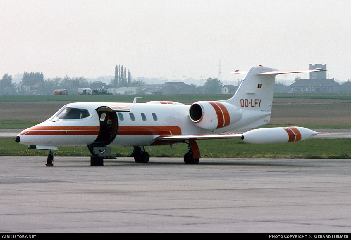 Aircraft Photo of OO-LFY | Gates Learjet 35A | AirHistory.net #755979