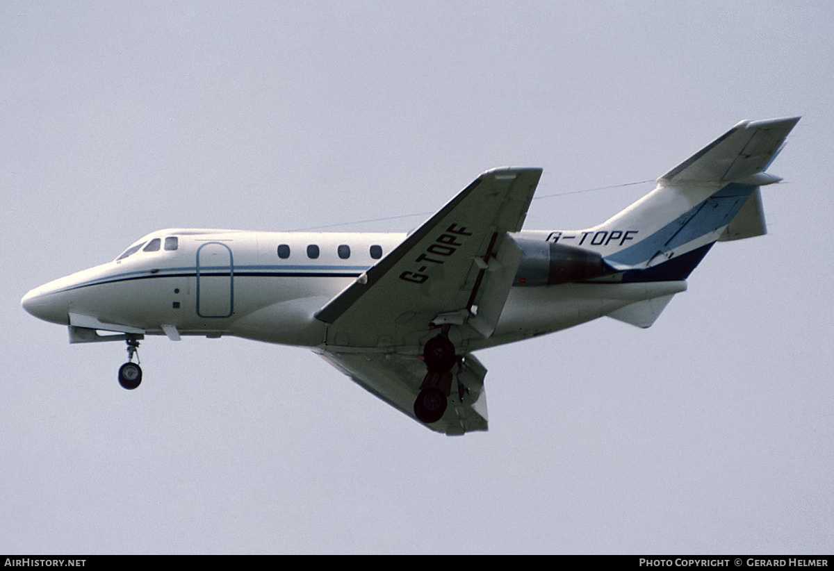 Aircraft Photo of G-TOPF | Hawker Siddeley HS-125-403B | AirHistory.net #755984