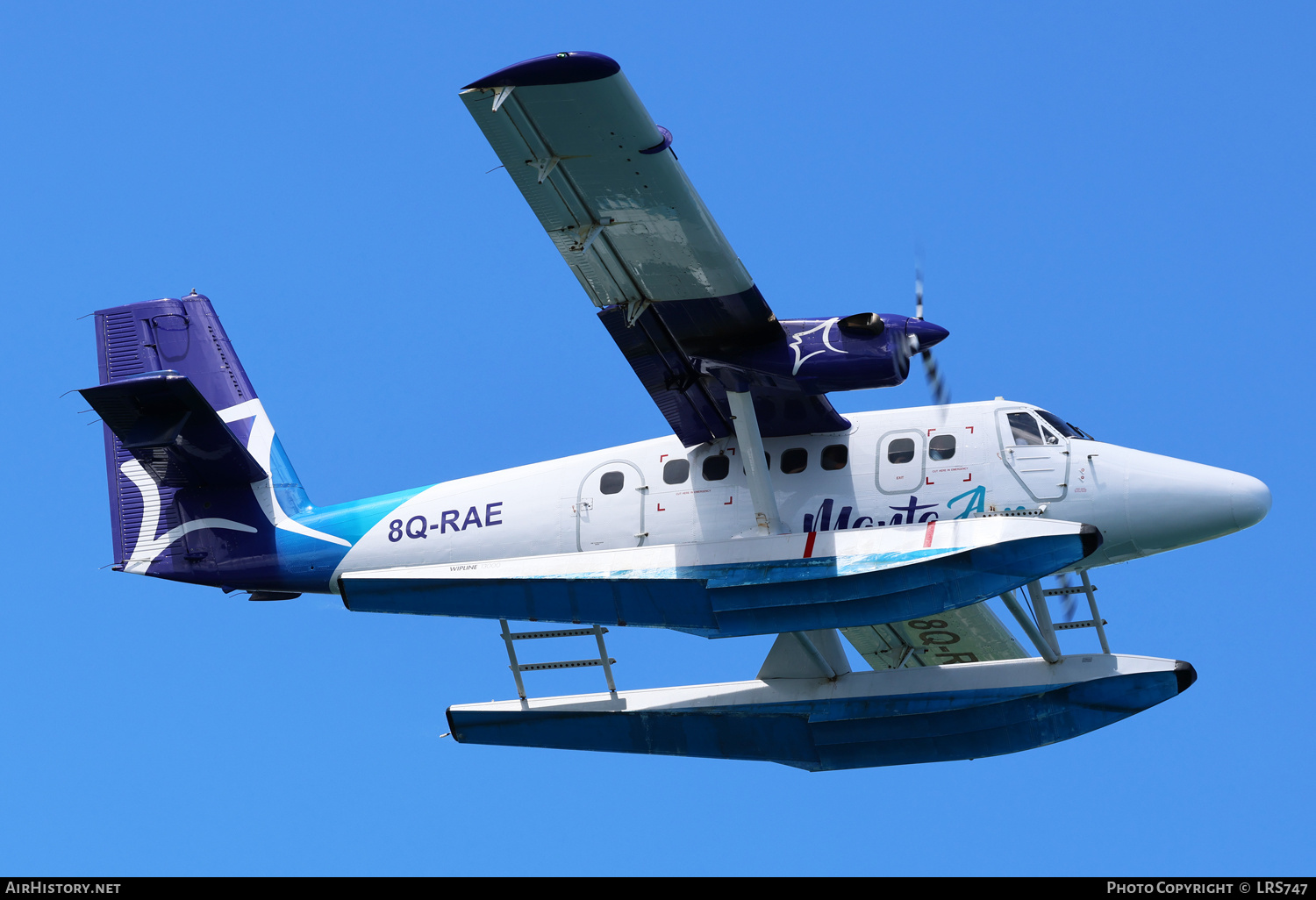 Aircraft Photo of 8Q-RAE | De Havilland Canada DHC-6-300 Twin Otter | Manta Air | AirHistory.net #755995