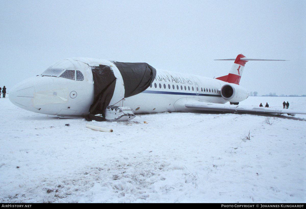 Aircraft Photo of OE-LFO | Fokker 70 (F28-0070) | Austrian Airlines | AirHistory.net #755999