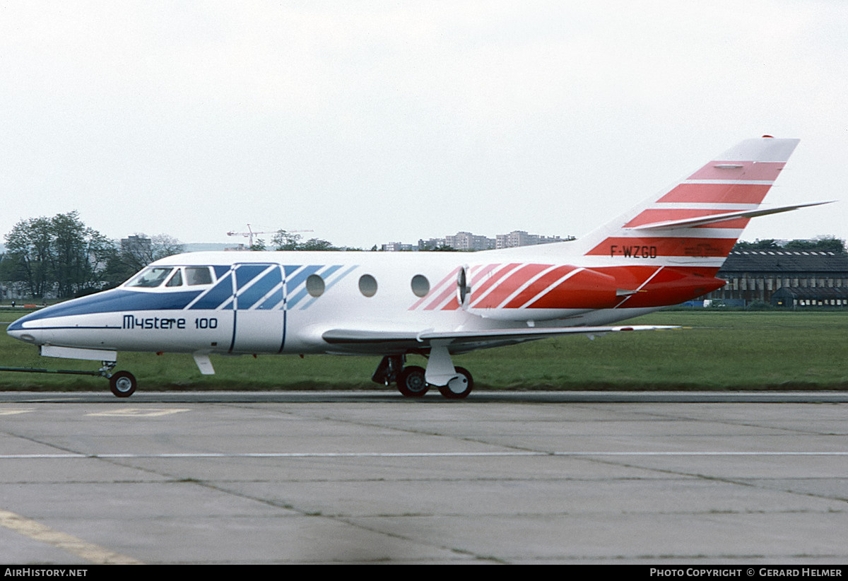 Aircraft Photo of F-WZGD | Dassault Falcon 100 | Dassault | AirHistory.net #756006