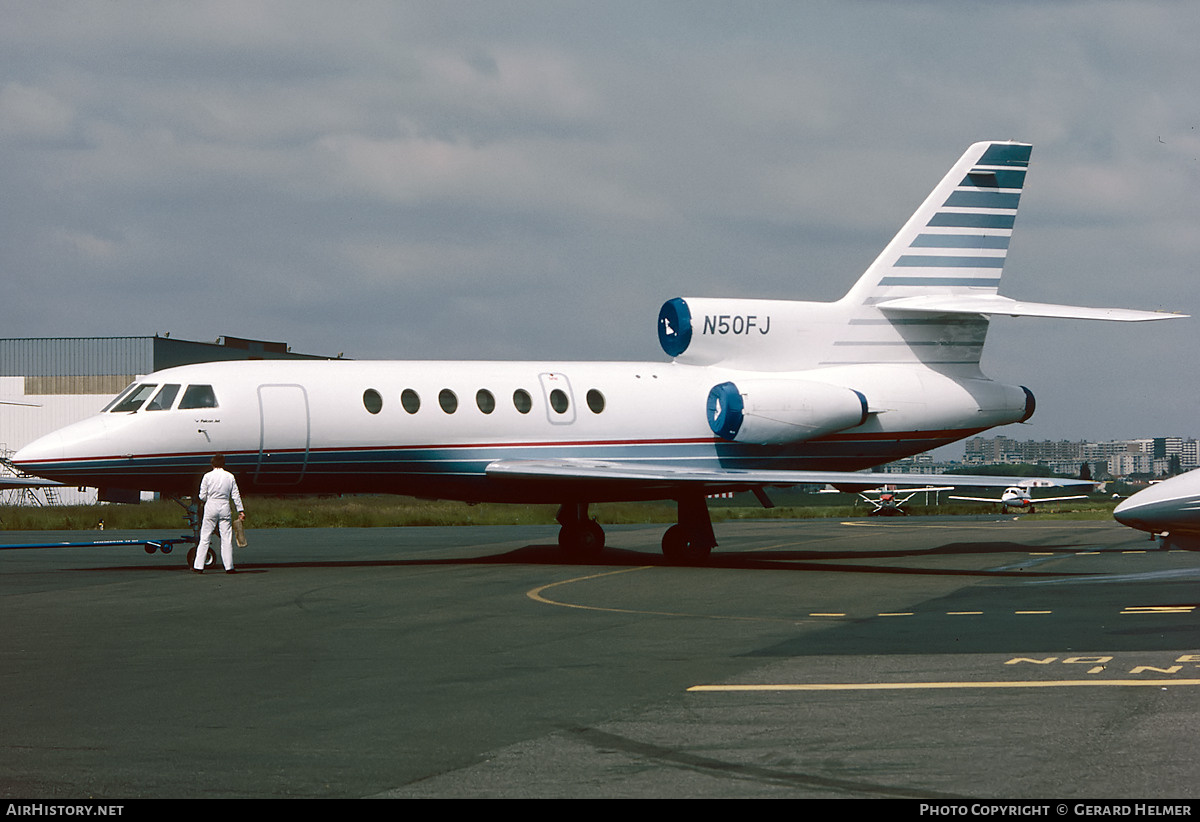 Aircraft Photo of N50FJ | Dassault Falcon 50 | AirHistory.net #756015