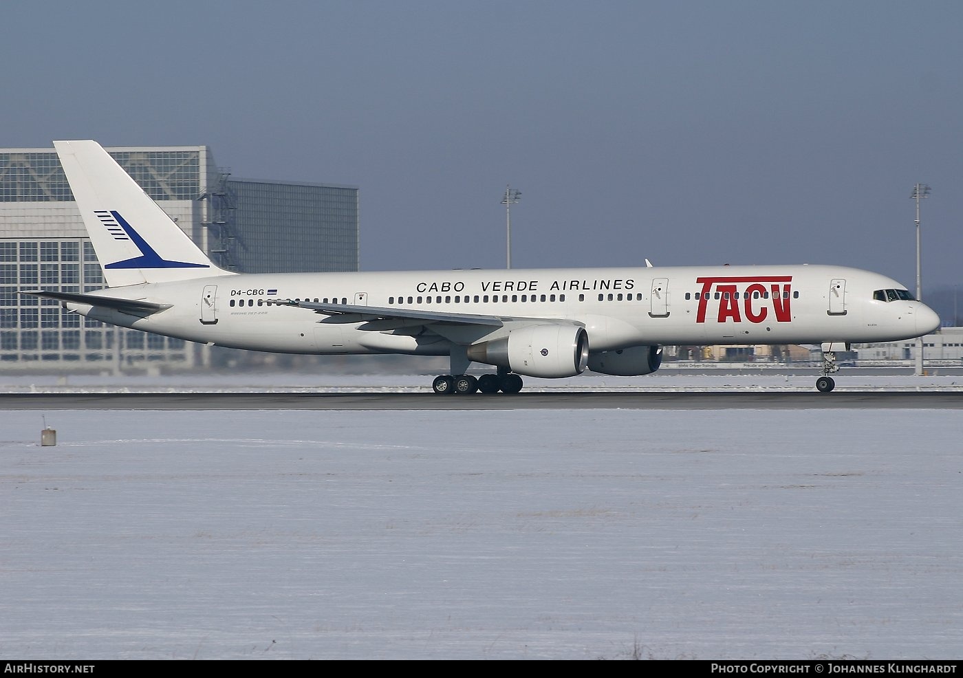 Aircraft Photo of D4-CBG | Boeing 757-2Q8 | TACV Cabo Verde Airlines | AirHistory.net #756016
