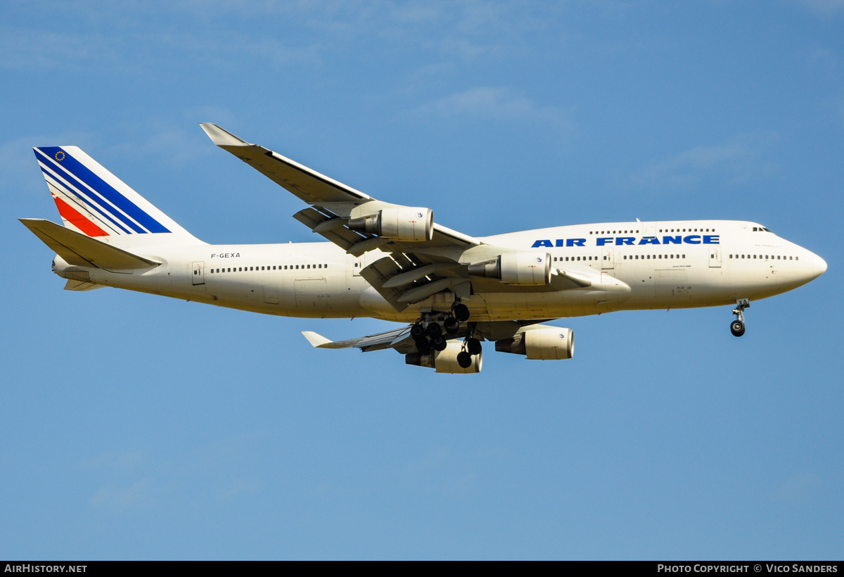 Aircraft Photo of F-GEXA | Boeing 747-4B3 | Air France | AirHistory.net #756026