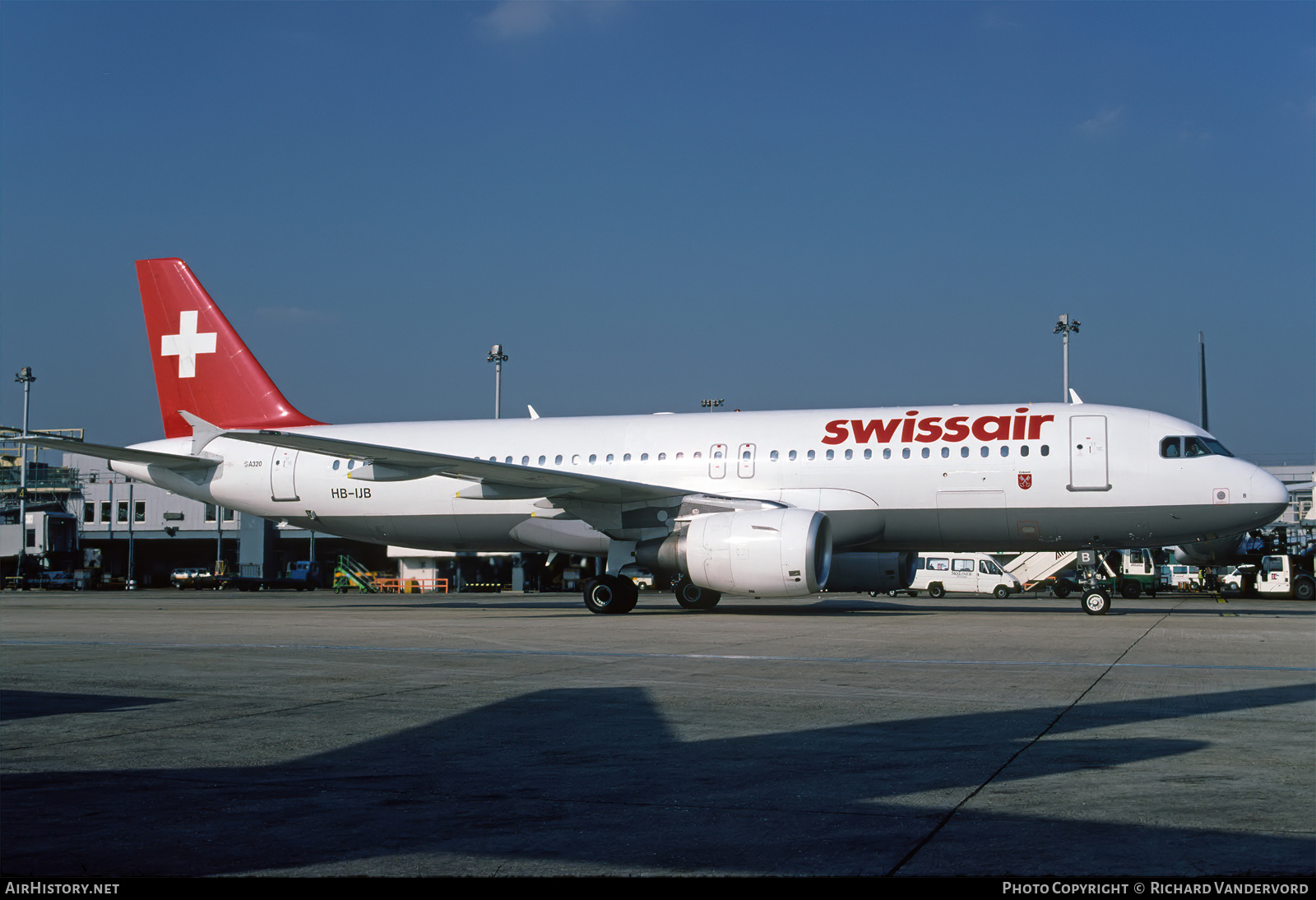 Aircraft Photo of HB-IJB | Airbus A320-214 | Swissair | AirHistory.net #756029