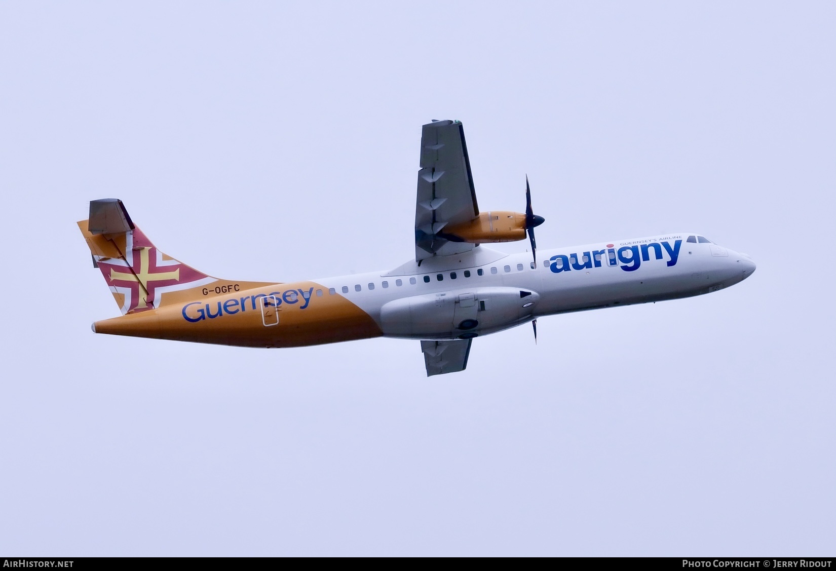 Aircraft Photo of G-OGFC | ATR ATR-72-600 (ATR-72-212A) | Aurigny Air Services | AirHistory.net #756048
