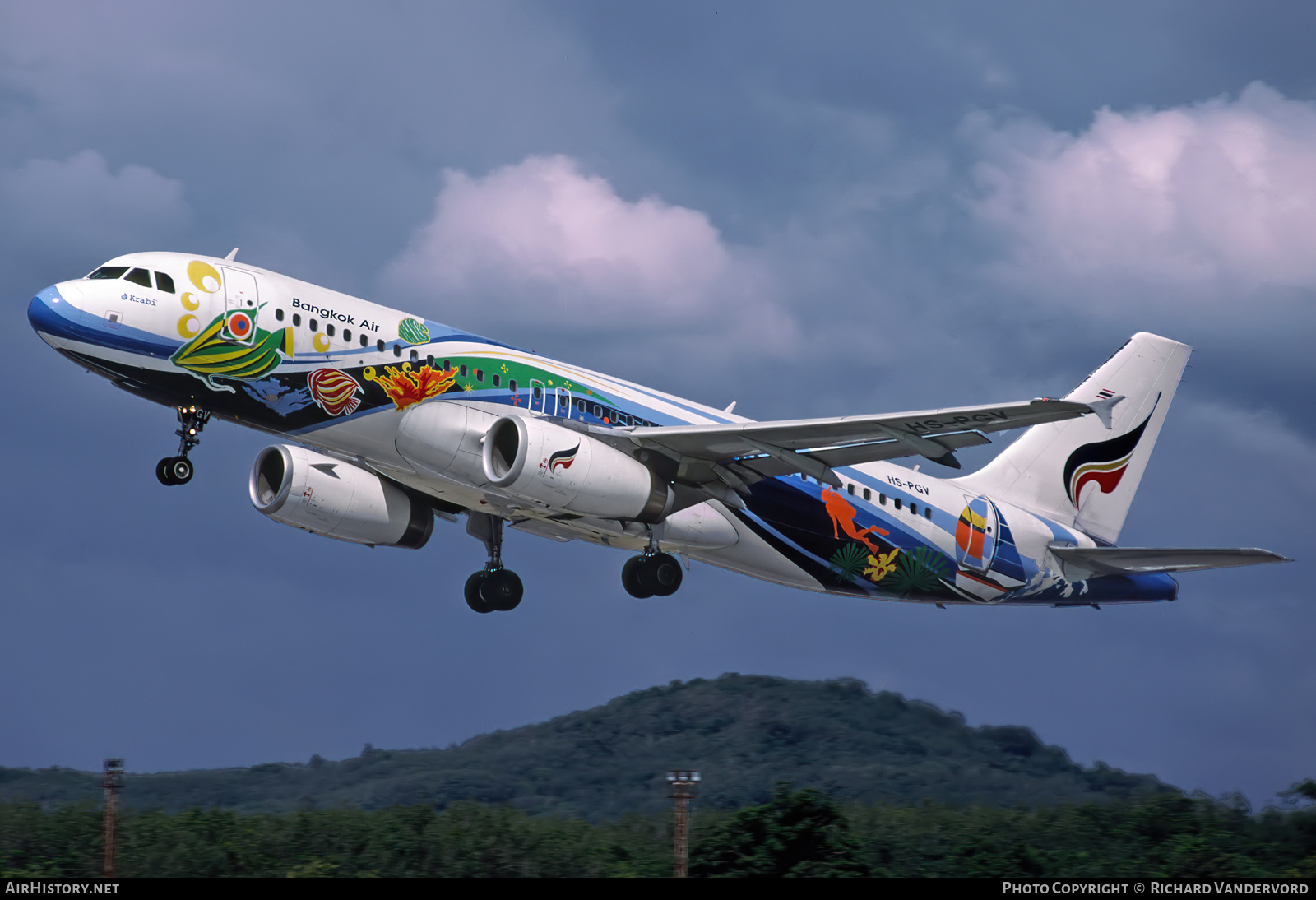 Aircraft Photo of HS-PGV | Airbus A320-232 | Bangkok Airways | AirHistory.net #756049