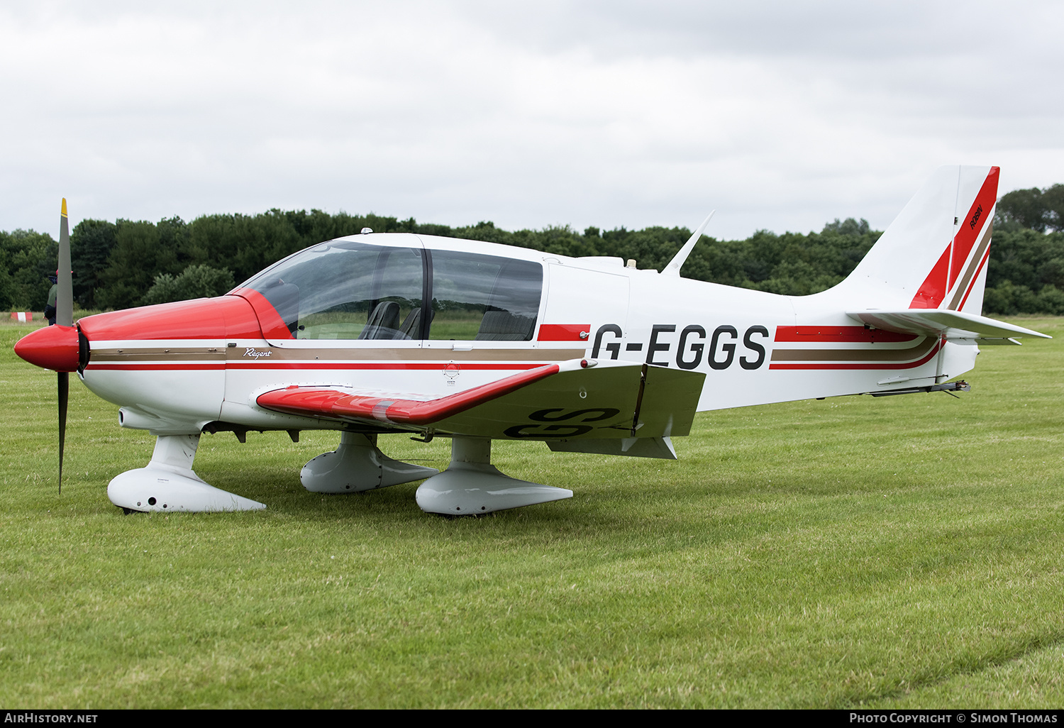 Aircraft Photo of G-EGGS | Robin DR-400-180 Regent | AirHistory.net #756086