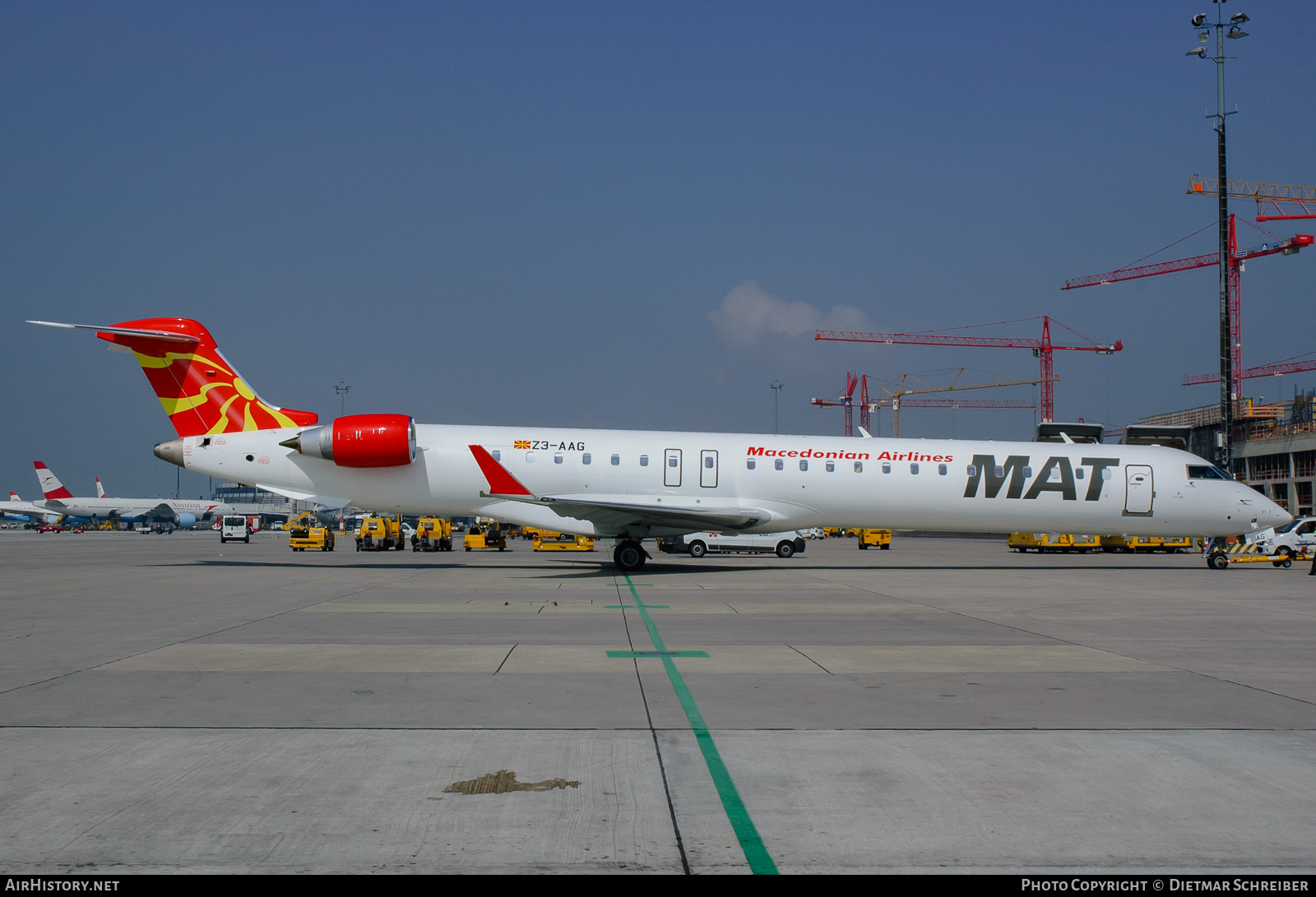 Aircraft Photo of Z3-AAG | Bombardier CRJ-900 (CL-600-2D24) | MAT - Macedonian Airlines | AirHistory.net #756088