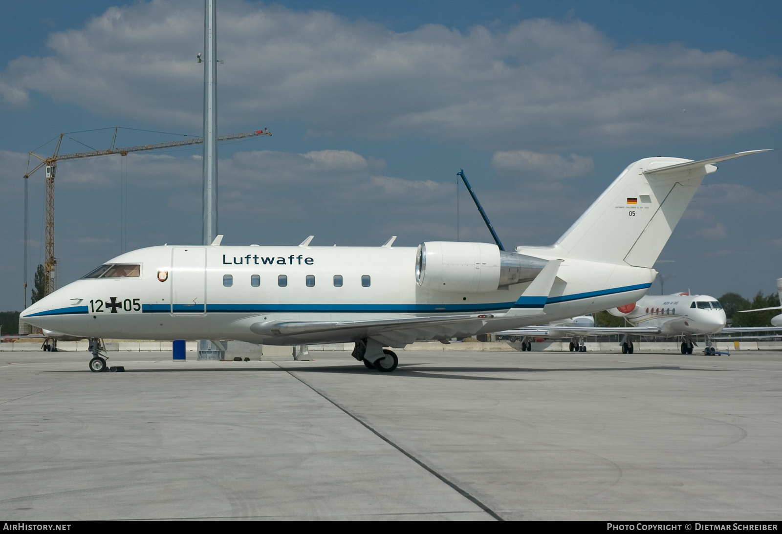 Aircraft Photo of 1205 | Canadair Challenger 601 (CL-600-2A12) | Germany - Air Force | AirHistory.net #756096
