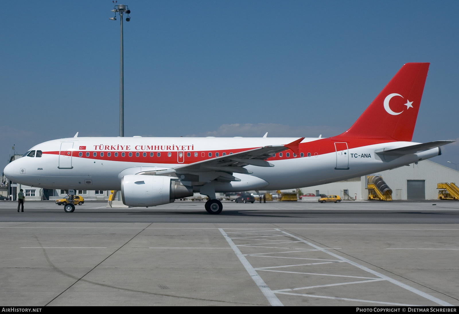 Aircraft Photo of TC-ANA | Airbus ACJ319 (A319-115/CJ) | Turkey Government | AirHistory.net #756102