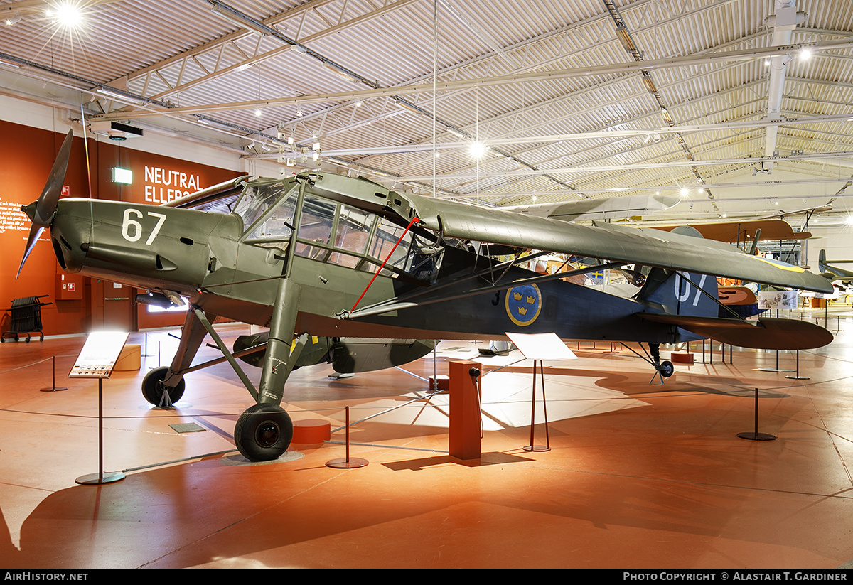 Aircraft Photo of 3812 | Fieseler S-14B Storch (Fi-156C-3/Trop) | Sweden - Air Force | AirHistory.net #756106