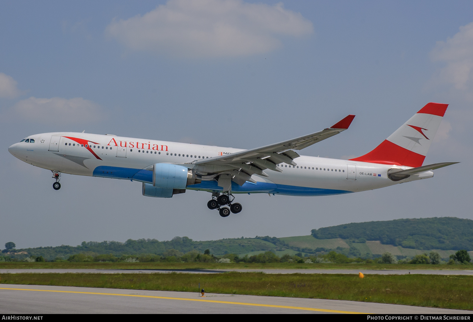 Aircraft Photo of OE-LAM | Airbus A330-223 | Austrian Airlines | AirHistory.net #756124