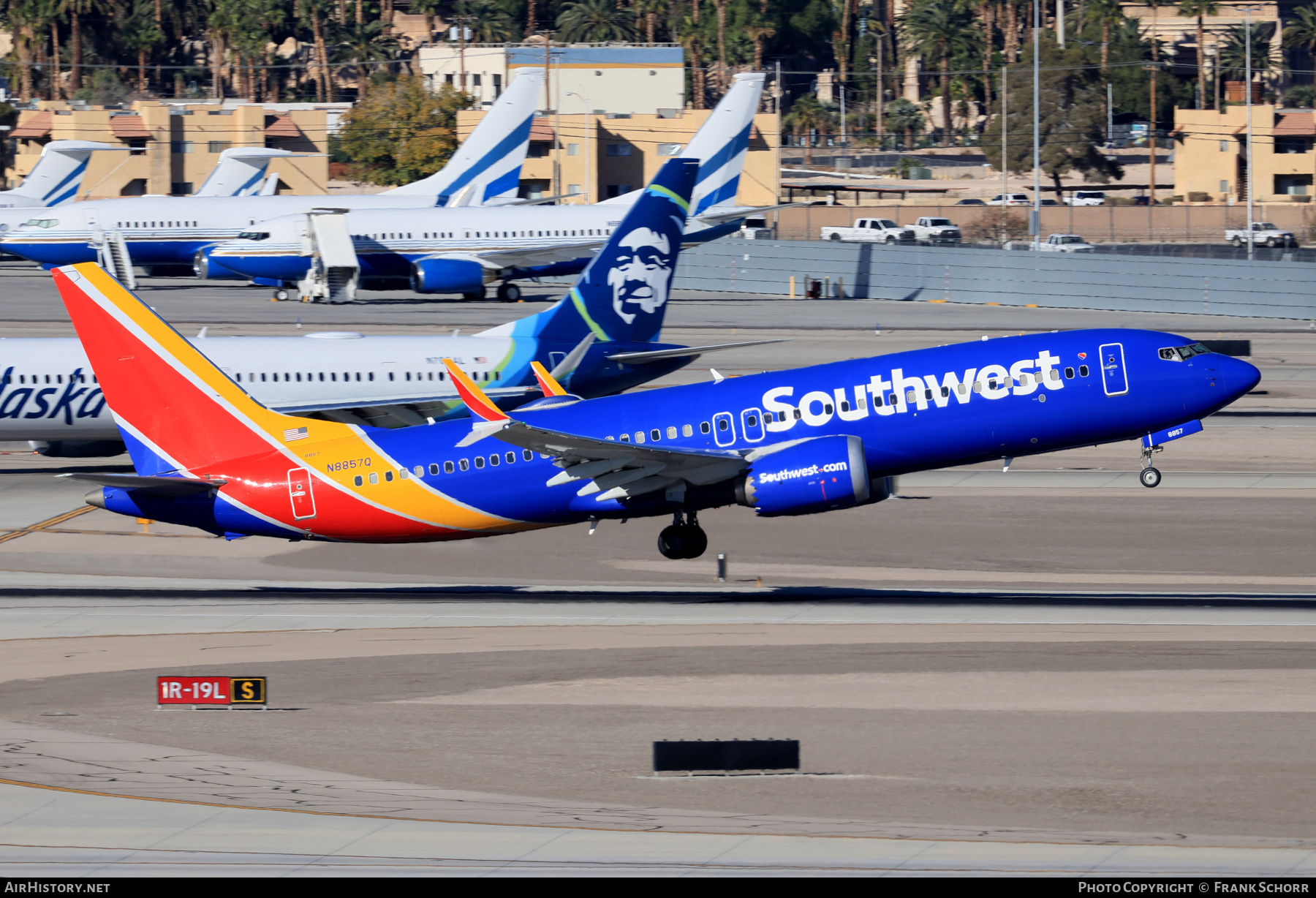 Aircraft Photo of N8857Q | Boeing 737-8 Max 8 | Southwest Airlines | AirHistory.net #756125