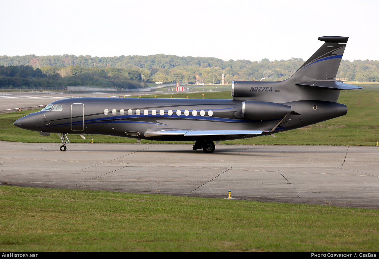 Aircraft Photo of N927CA | Dassault Falcon 7X | AirHistory.net #756164