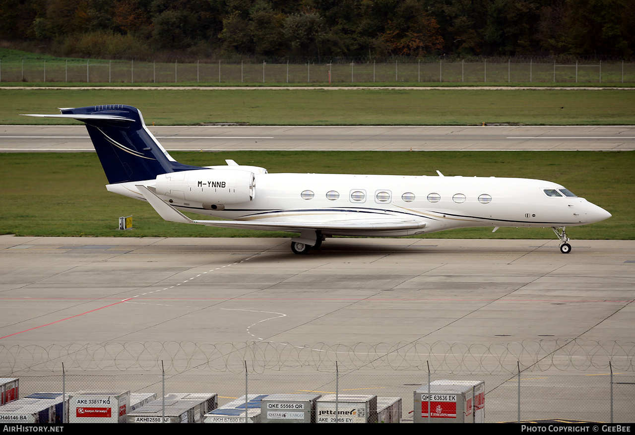 Aircraft Photo of M-YNNB | Gulfstream Aerospace G650ER (G-VI) | AirHistory.net #756165