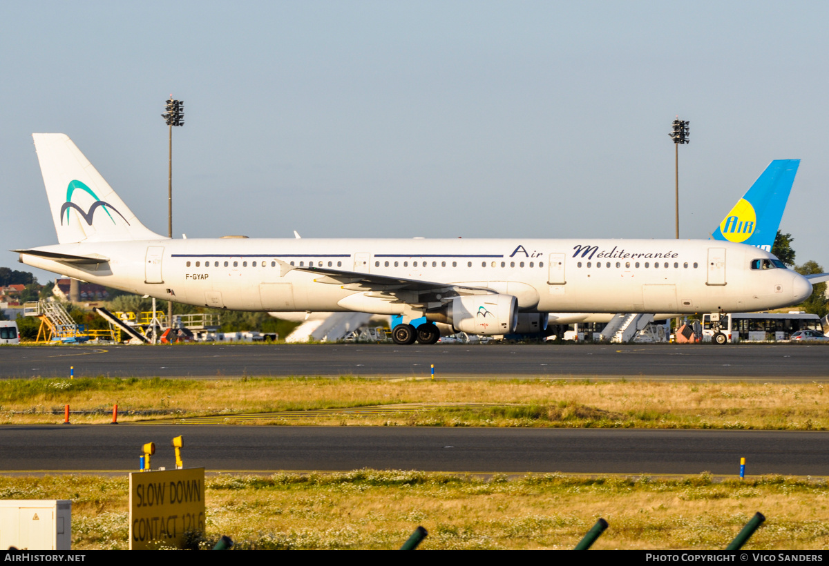 Aircraft Photo of F-GYAP | Airbus A321-111 | Air Méditerranée | AirHistory.net #756187