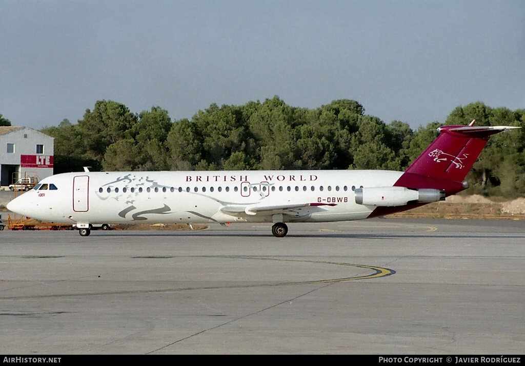 Aircraft Photo of G-OBWB | BAC 111-518FG One-Eleven | British World Airlines | AirHistory.net #756214
