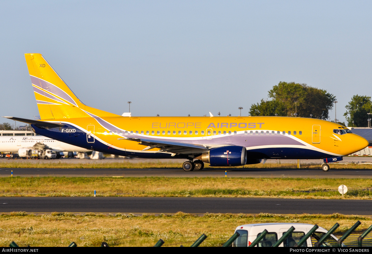 Aircraft Photo of F-GIXD | Boeing 737-33A(QC) | Europe Airpost | AirHistory.net #756232