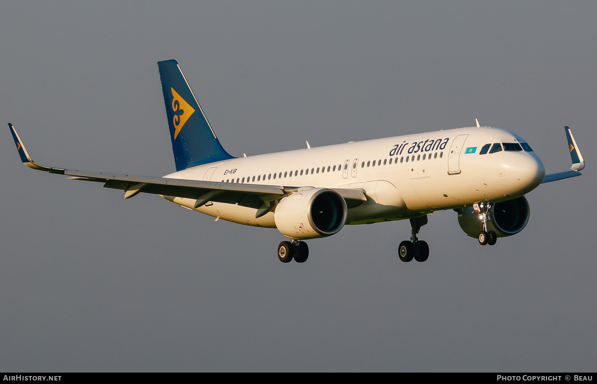 Aircraft Photo of EI-KIB | Airbus A320-271N | Air Astana | AirHistory.net #756244