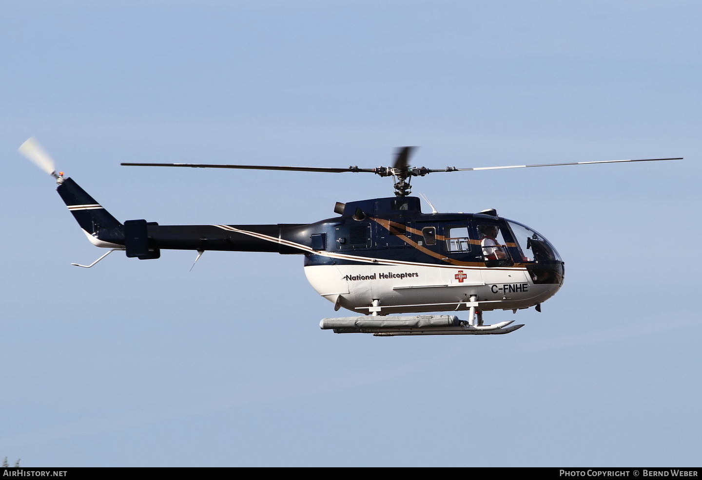 Aircraft Photo of C-FNHE | MBB BO-105CBS | National Helicopters | AirHistory.net #756269
