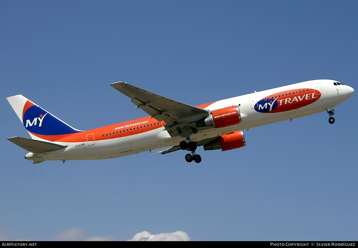 Aircraft Photo of G-SJMC | Boeing 767-31K/ER | MyTravel Airways | AirHistory.net #756275