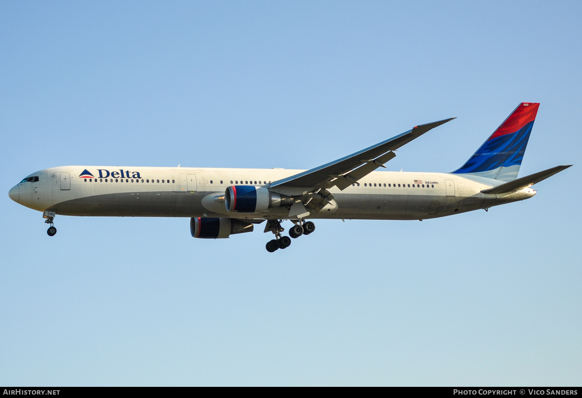 Aircraft Photo of N834MH | Boeing 767-432/ER | Delta Air Lines | AirHistory.net #756285