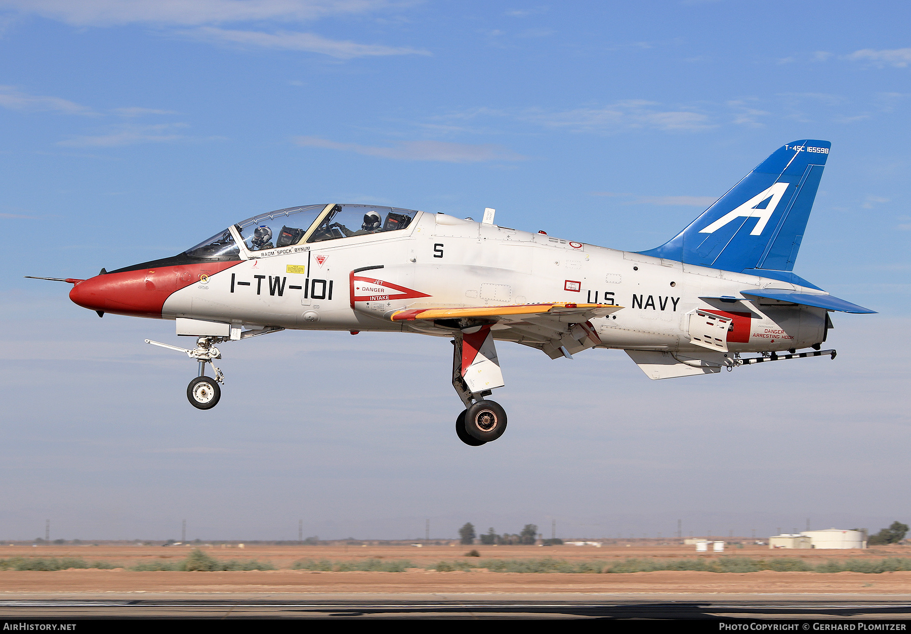 Aircraft Photo of 165598 | Boeing T-45C Goshawk | USA - Navy | AirHistory.net #756331