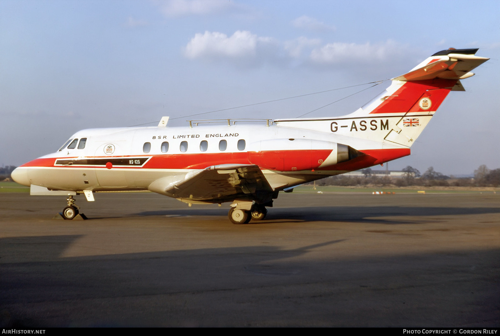 Aircraft Photo of G-ASSM | De Havilland D.H. 125-1A/522 | BSR Ltd | AirHistory.net #756341