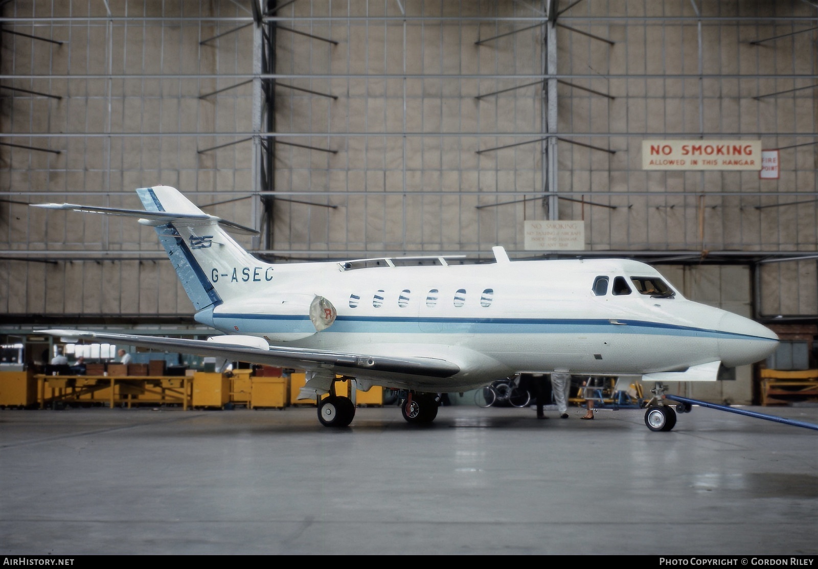 Aircraft Photo of G-ASEC | De Havilland D.H. 125-1/521 | Hawker Siddeley Aviation | AirHistory.net #756345