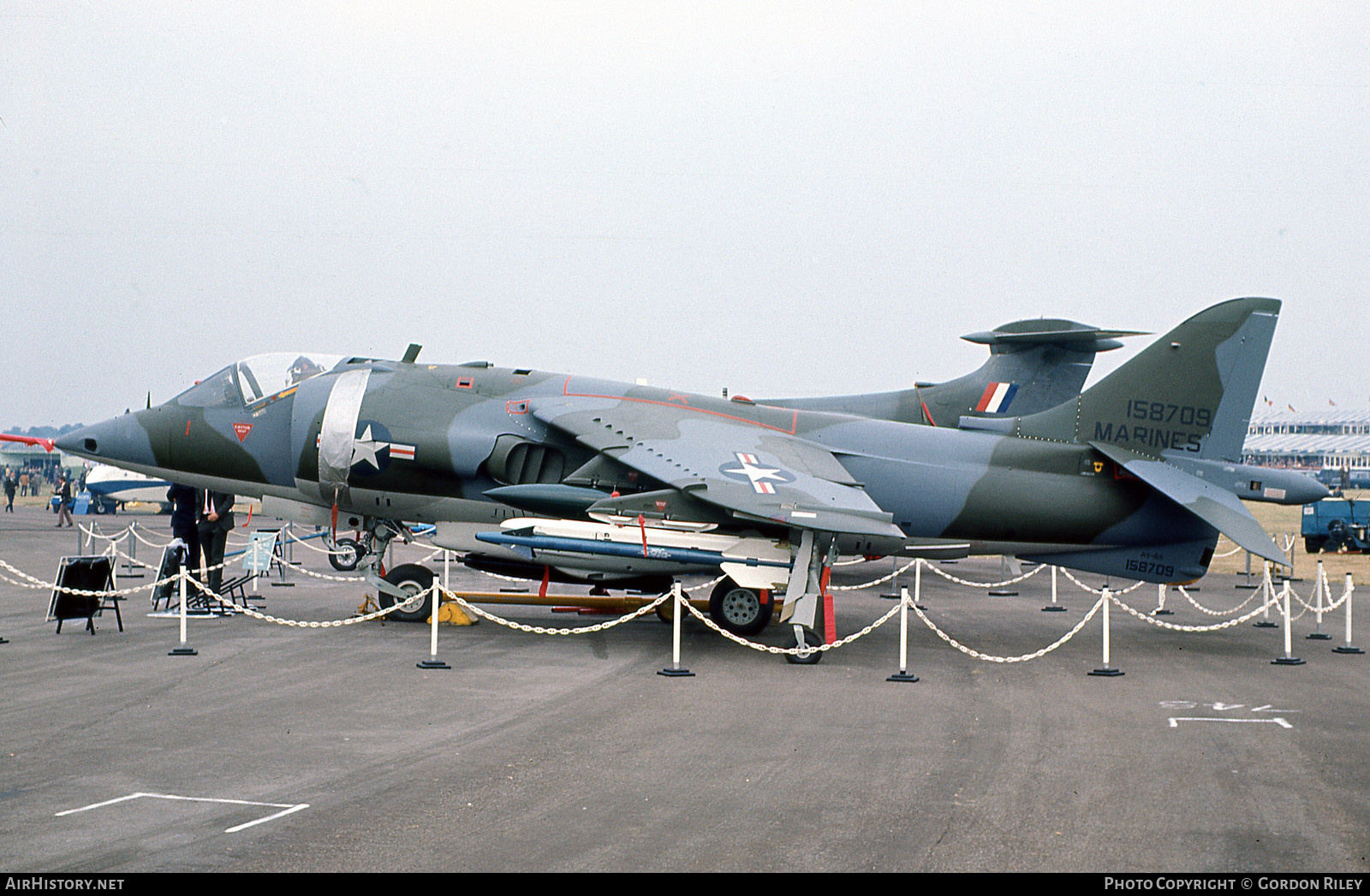 Aircraft Photo of 158709 | Hawker Siddeley AV-8A Harrier | USA - Marines | AirHistory.net #756349
