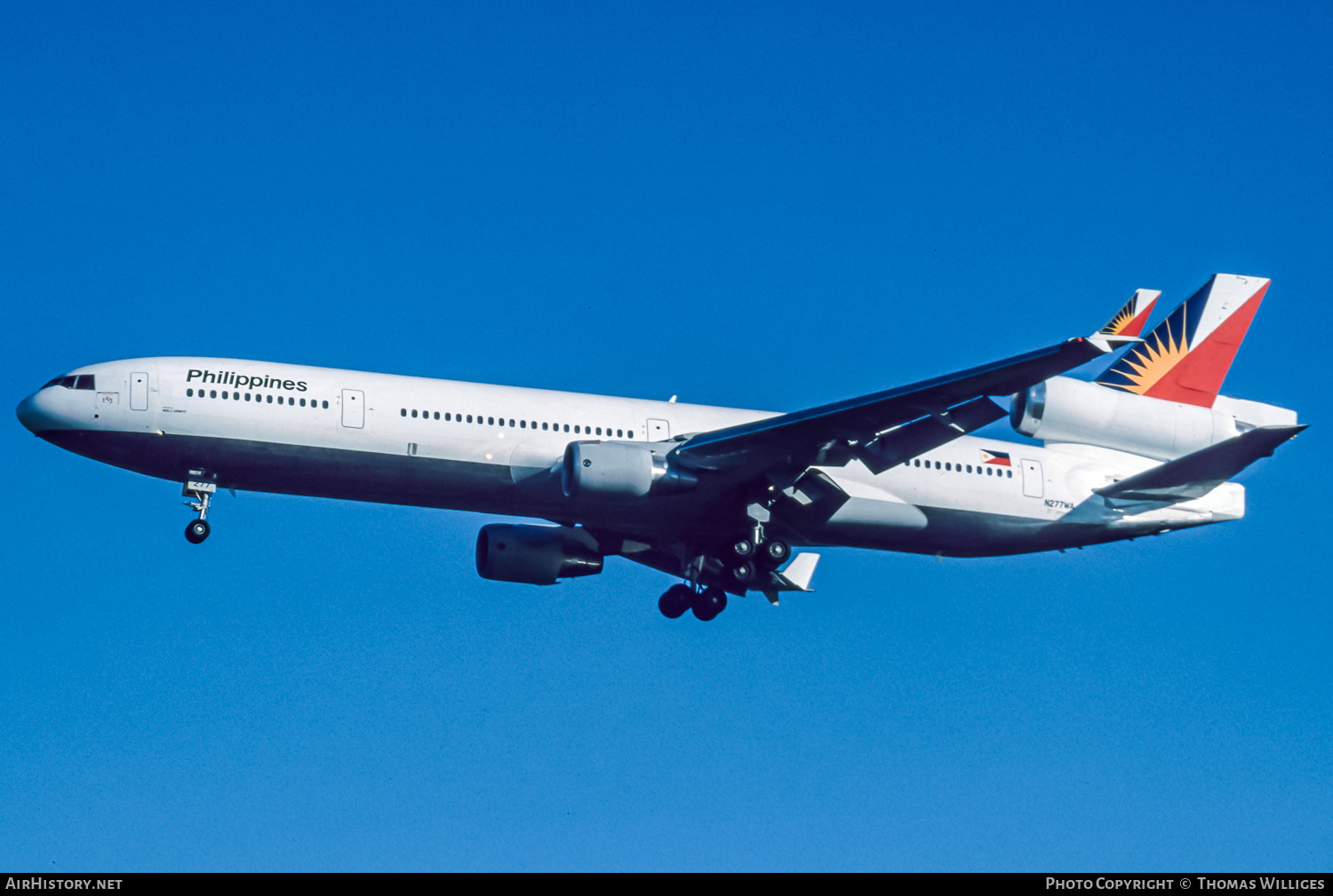 Aircraft Photo of N277WA | McDonnell Douglas MD-11 | Philippine Airlines | AirHistory.net #756364