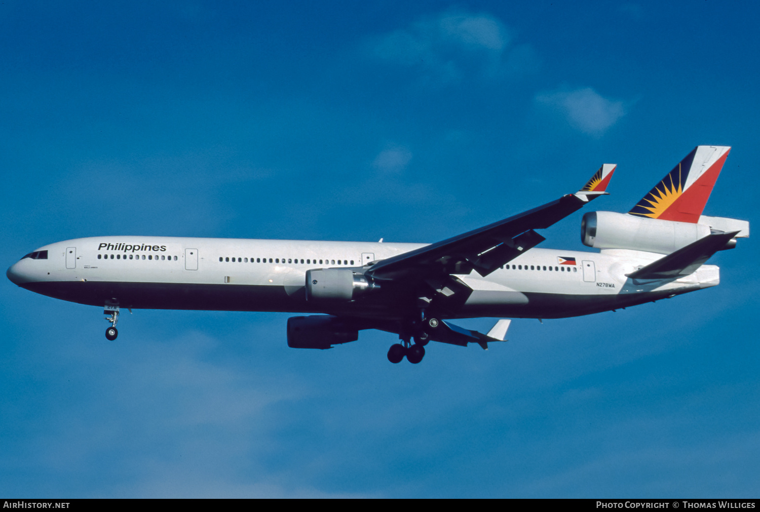 Aircraft Photo of N278WA | McDonnell Douglas MD-11/ER | Philippine Airlines | AirHistory.net #756374