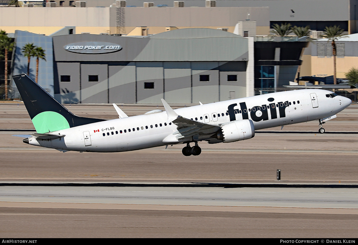 Aircraft Photo of C-FLBG | Boeing 737-8 Max 8 | Flair Airlines | AirHistory.net #756386