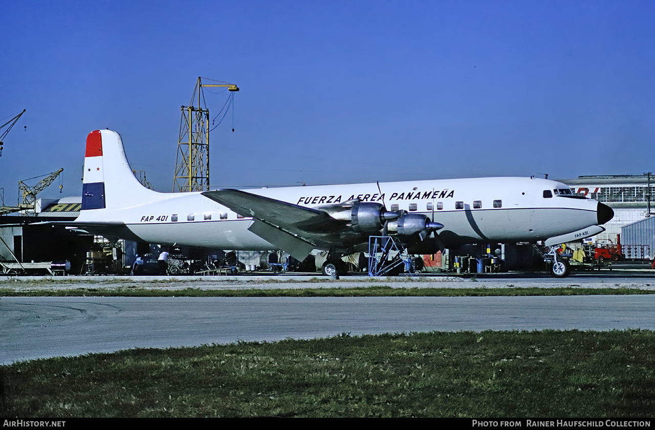 Aircraft Photo of FAP-401 | Douglas DC-6B | Panama - Air Force | AirHistory.net #756387