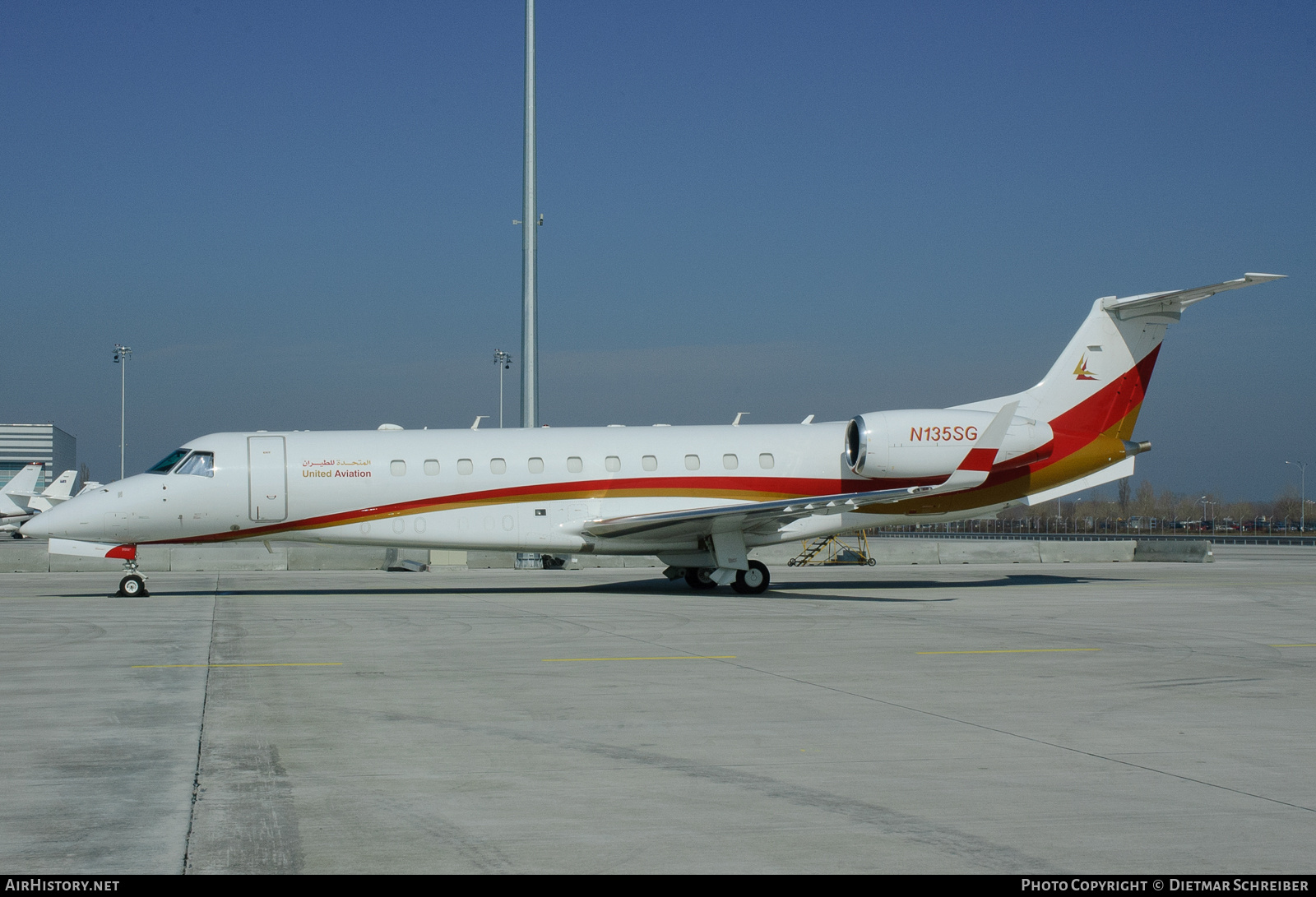 Aircraft Photo of N135SG | Embraer Legacy 600 (EMB-135BJ) | United Aviation | AirHistory.net #756395