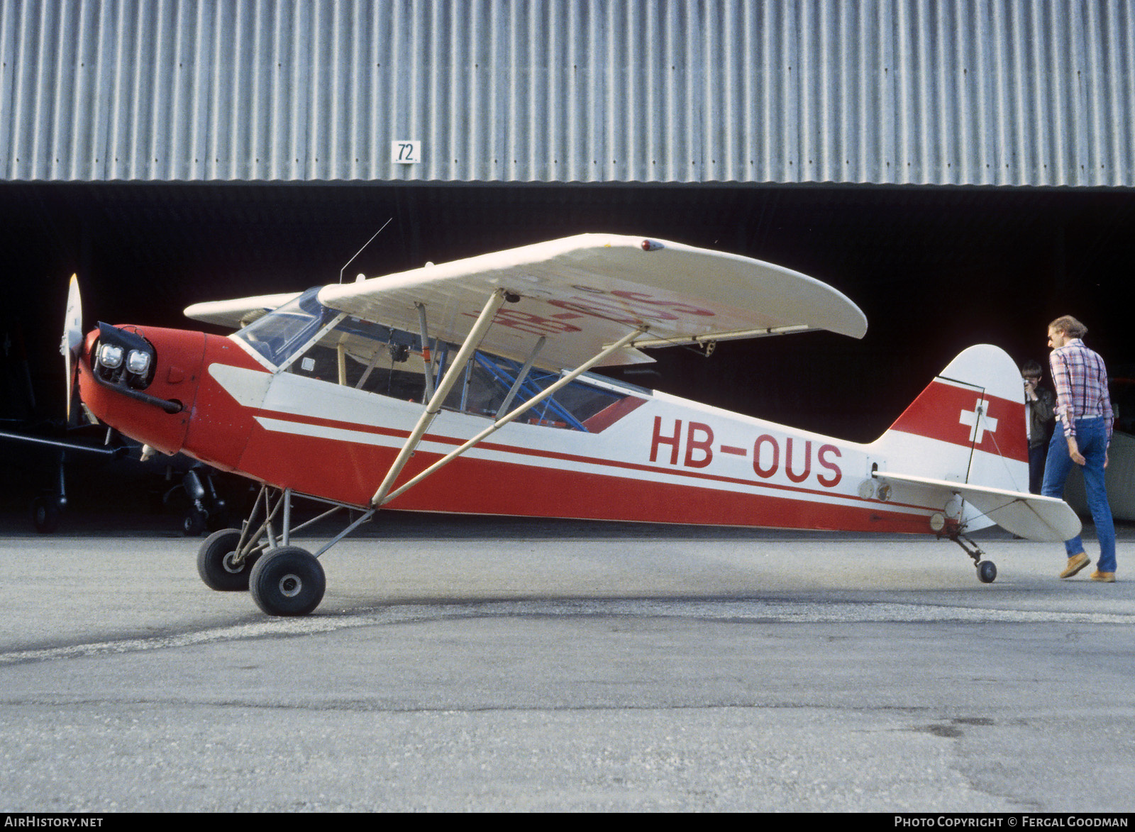Aircraft Photo of HB-OUS | Piper J-3C-90 Cub | AirHistory.net #756405