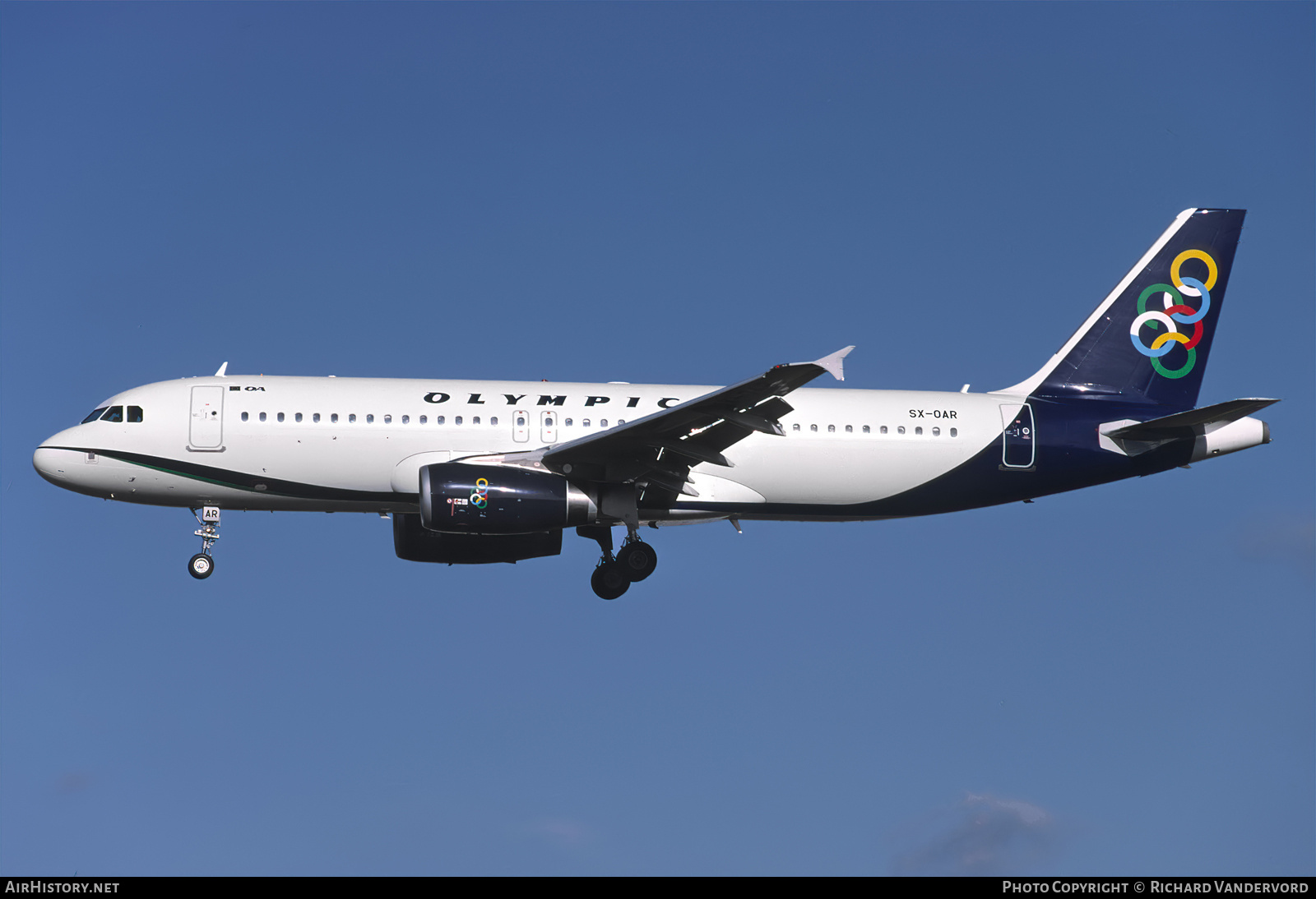 Aircraft Photo of SX-OAR | Airbus A320-232 | Olympic | AirHistory.net #756424