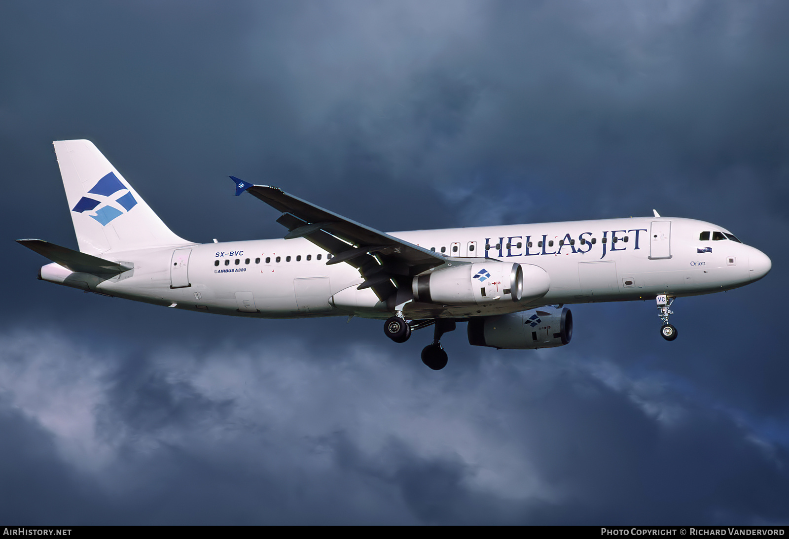 Aircraft Photo of SX-BVC | Airbus A320-232 | Hellas Jet | AirHistory.net #756428