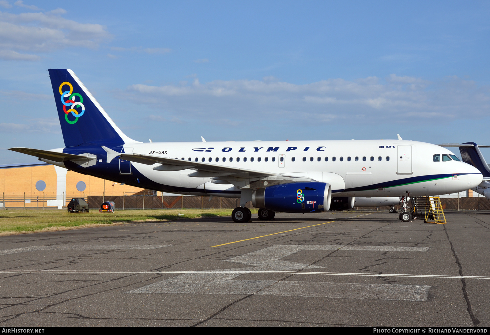 Aircraft Photo of SX-OAK | Airbus A319-132 | Olympic | AirHistory.net #756435