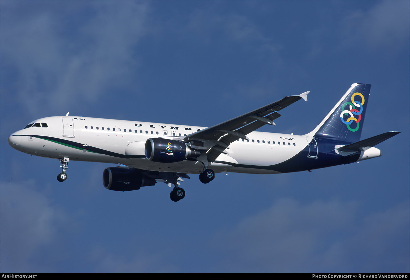Aircraft Photo of SX-OAU | Airbus A320-214 | Olympic | AirHistory.net #756450