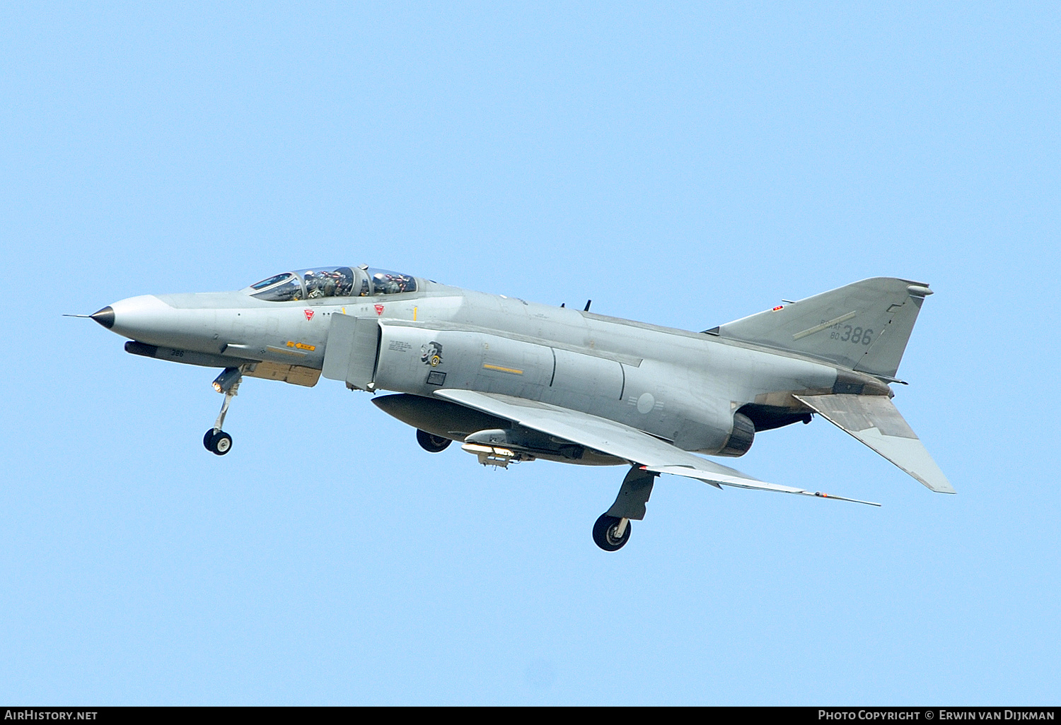 Aircraft Photo of 80-386 | McDonnell Douglas F-4E Phantom II | South Korea - Air Force | AirHistory.net #756483