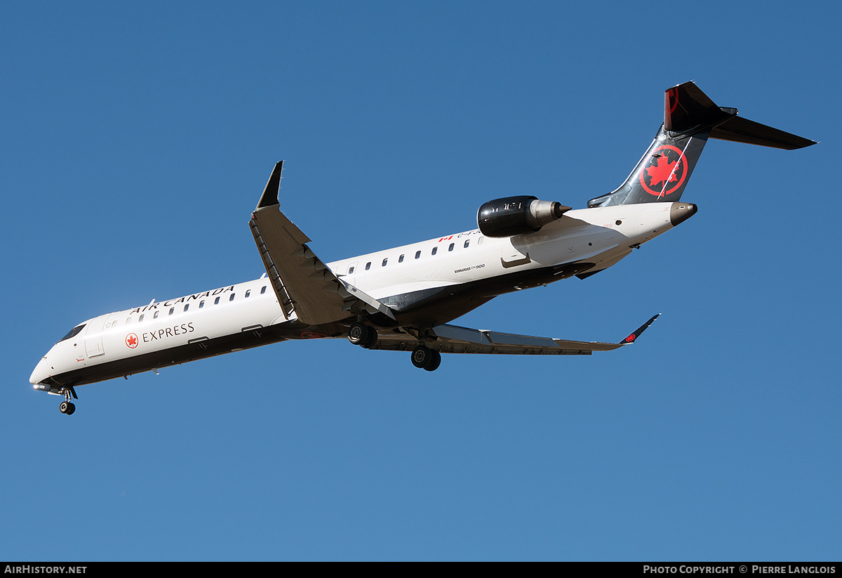Aircraft Photo of C-FJGZ | Bombardier CRJ-900 (CL-600-2D24) | Air Canada Express | AirHistory.net #756495