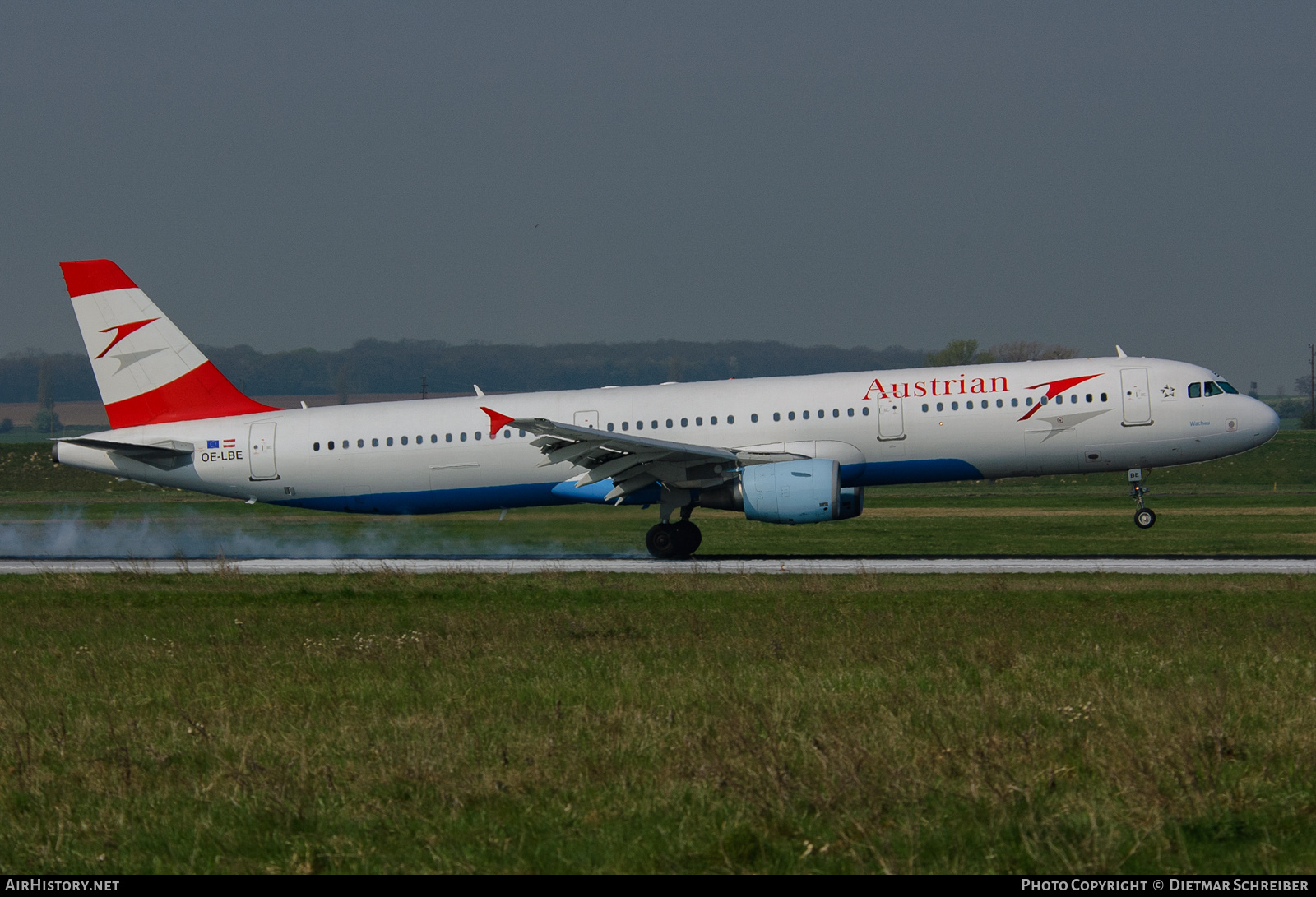 Aircraft Photo of OE-LBE | Airbus A321-211 | Austrian Airlines | AirHistory.net #756497
