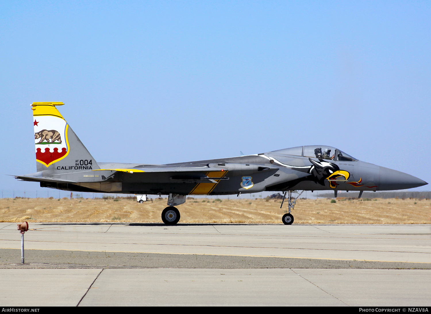 Aircraft Photo of 84-0004 / AF84-004 | McDonnell Douglas F-15C Eagle | USA - Air Force | AirHistory.net #756502