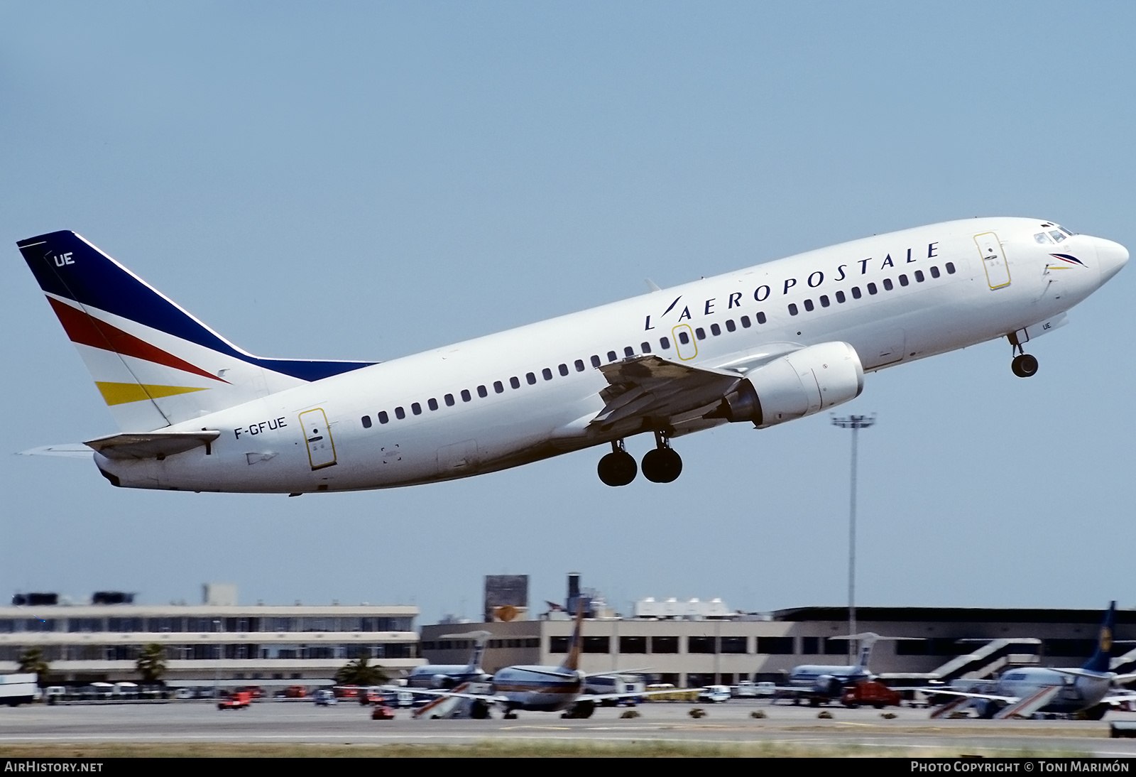 Aircraft Photo of F-GFUE | Boeing 737-3B3 | L'Aeropostale | AirHistory.net #756503