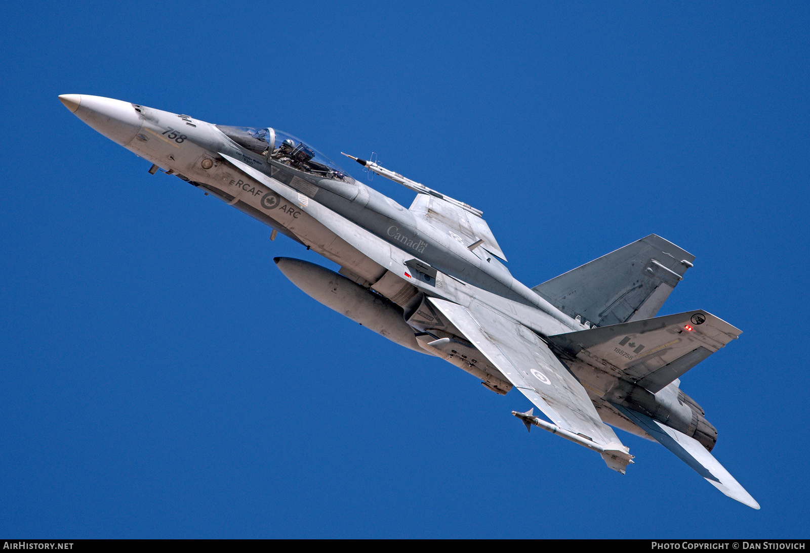 Aircraft Photo of 188758 | McDonnell Douglas CF-188 Hornet | Canada - Air Force | AirHistory.net #756511