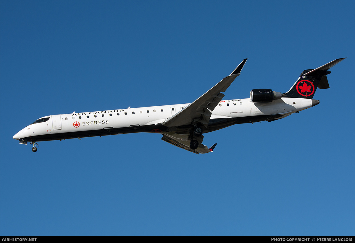 Aircraft Photo of C-GNJZ | Bombardier CRJ-900LR (CL-600-2D24) | Air Canada Express | AirHistory.net #756517